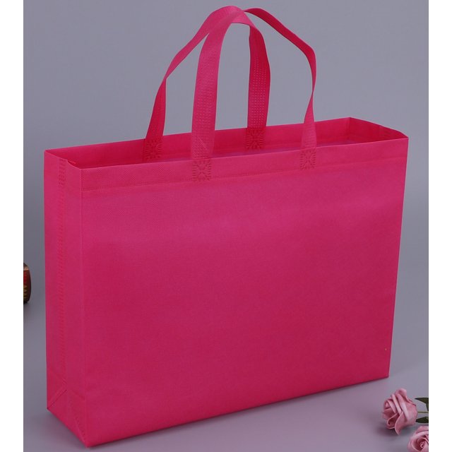 Bolsa no tejida en blanco, gruesa, para llevar, para zapatos, para hacer compras, para embalaje de bolsos