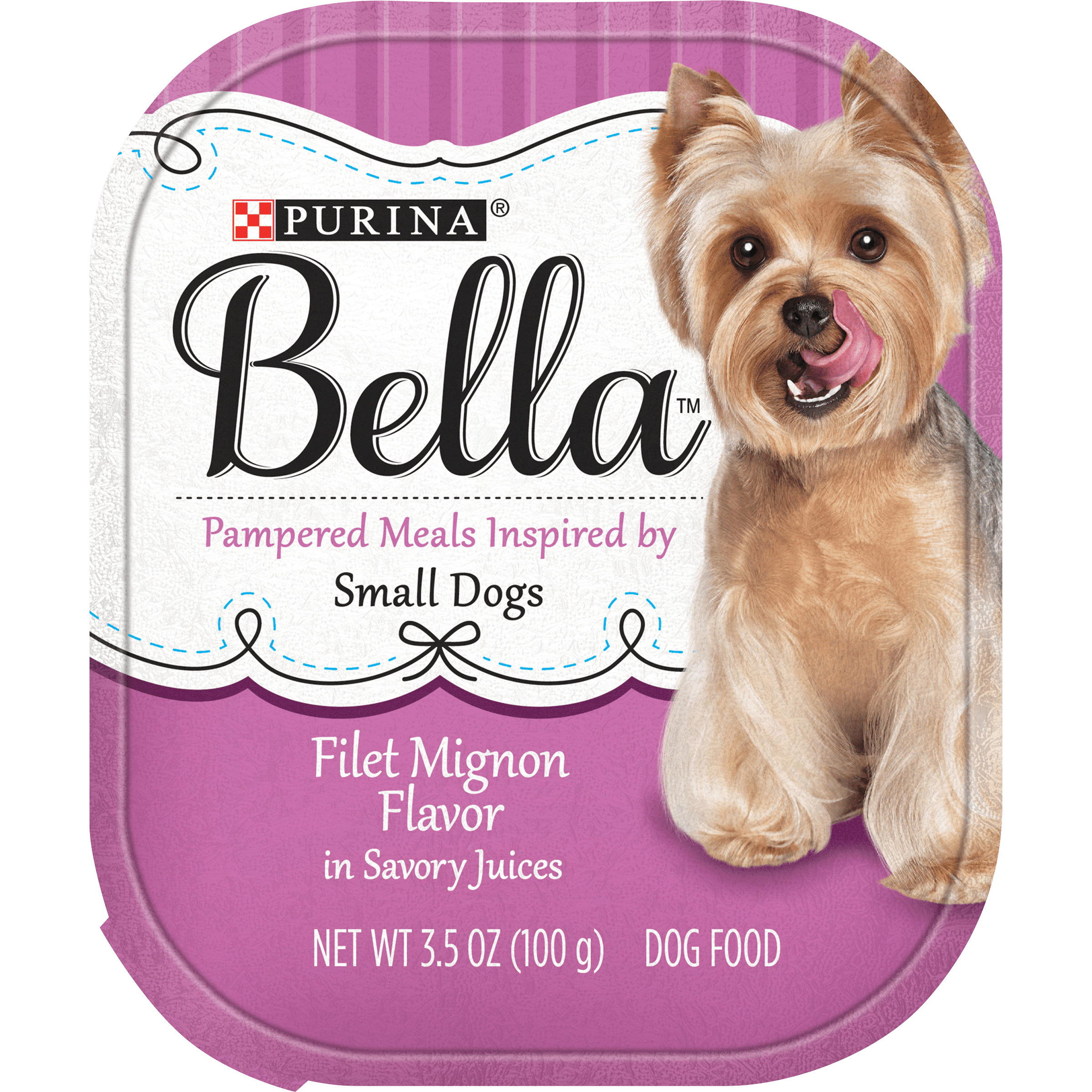 (12 Pack) Purina Bella Natural Small Breed Pate Wet Dog