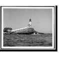 thumbnail image 2 of Historic Framed Print, White Island Light, Isles of Shoals, N.H., 17-7/8" x 21-7/8", 2 of 9