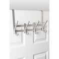 thumbnail image 2 of era Zeus over The Door 4 Hook Warm Silver, 2 of 4