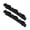 A, variant on QenASHaing 2-Pack Plastic Hair Clips 3.7 Inch, Secure Duckbill Design for Braids Bangs Side Styles, Gentle Hold for Transition Periods Travel Office Home