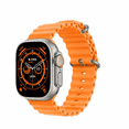 thumbnail image 1 of Smartwatch Genérico T800 Ultra Deportivo Naranja Bluetooth con Llamadas, 1 of 5
