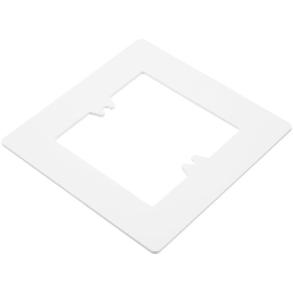 unbranded Socket Spacer Paintable Wall Hole Cover Anti-fading Wall Plate 11X11CM White
