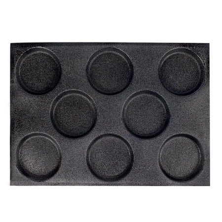 

Bread Baking Perforated Non Stick Easy Clean Hamburger Bun Pan Silicone