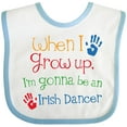 thumbnail image 3 of Inktastic Irish Dancer Future Boys or Girls Baby Bib, 3 of 4