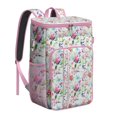 thumbnail image 1 of Bloom Print Floral and Skull Design Backpack Cooler - 20L High Capacity, Long-Lasting Insulation for Summer, 1 of 4