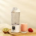 thumbnail image 4 of Portable Blenders, USB Fresh Juices Blenders, Wireless Personals Size Blenders, Electric Protein Shaker Bottle with 10 Blades, Portable Blenders for Shakes, 4 of 5
