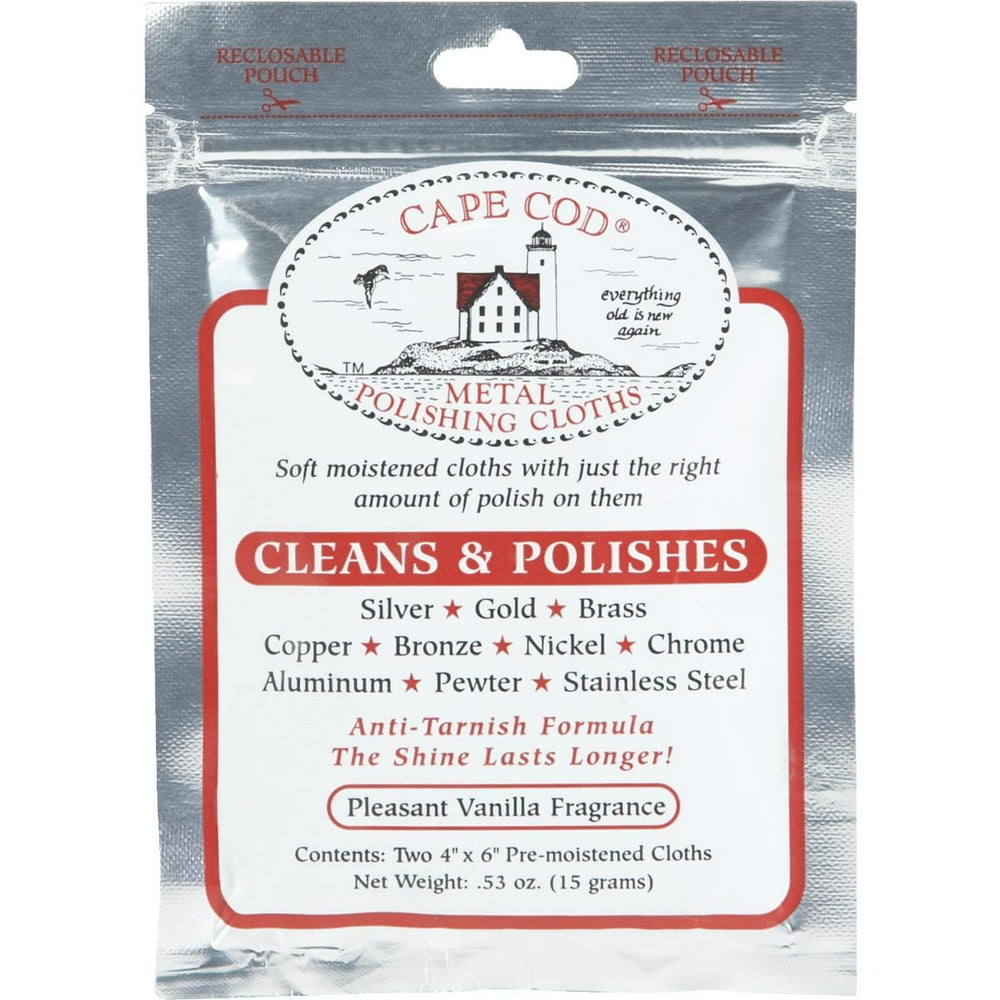 Cape Cod Polish Co., Inc. Cape Cod Polish Co., Inc. 2PK 4x6 Polishing