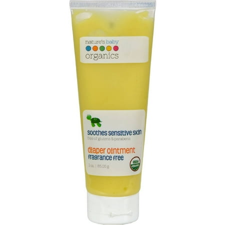 Nature's Baby Organics Diaper Ointment, 3 oz