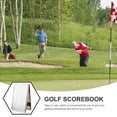 thumbnail image 3 of Golf Scorecards Holder PU Leather Score Keeping Book Scorecards Recording Notebook, 3 of 9
