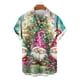 thumbnail image 4 of Seeotter Christmas Button Up Shirt for Men Fun Printed Casual Short Sleeve Hawaiian Santa Shirt, 4 of 6