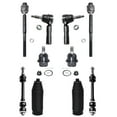 thumbnail image 6 of Detroit Axle - 2WD Front 12pc Suspension Kit for 2005-2009 Dodge Dakota Mitsubishi Raider, Struts & Coil Spring Tie Rods Sway Bars Ball Joints Boots 2006 2007 2008 Replacement, 6 of 8