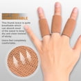 thumbnail image 4 of CHUANK Adult Finger Support Splint Cover Soft Comfort Pad Pressure Safety Elastic Breathable, 4 of 5