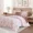 Rose, variant on Catami Botanical Flowers Design 7-piece Bed in a Bag Comforter Set with Sheets,Rose,Queen