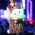 thumbnail image 4 of Creative Twinkle Glowing Stars Shape Plush Throw Pillow, LED Night Light Pillow Cojines Juguetes de peluche Regalos para niños, White Sincero Hogar, 4 of 5