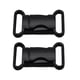 thumbnail image 1 of EeaseMX 2 hebillas de seguridad duraderas de aleación de zinc para mochilas escolares (tipo A, negras, diámetro interior de 25 mm), 1 of 7