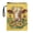 Calf and Sunflower Pattern, variant on Polyester Book Sleeve Protector for Book Lovers Gift for Class Office Pocket Decorative Design, 11.4 Inch X 8.66 Inch, Graduation Cat