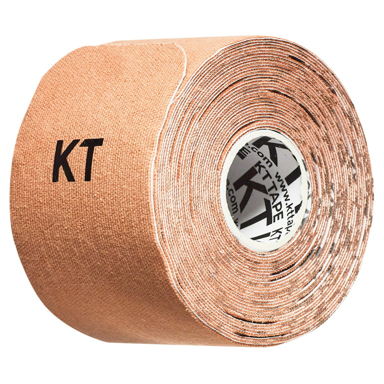 KT Tape Beige Original Cotton Kinesiology Tape 20 Precut Strips
