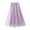 Purple, variant on SWSMCLT Women's High Waist Tulle Skirt Flowy Chiffon Pleated Layered A Line Summer Calf Length Vintage Skirt Mesh Purple Small-Large