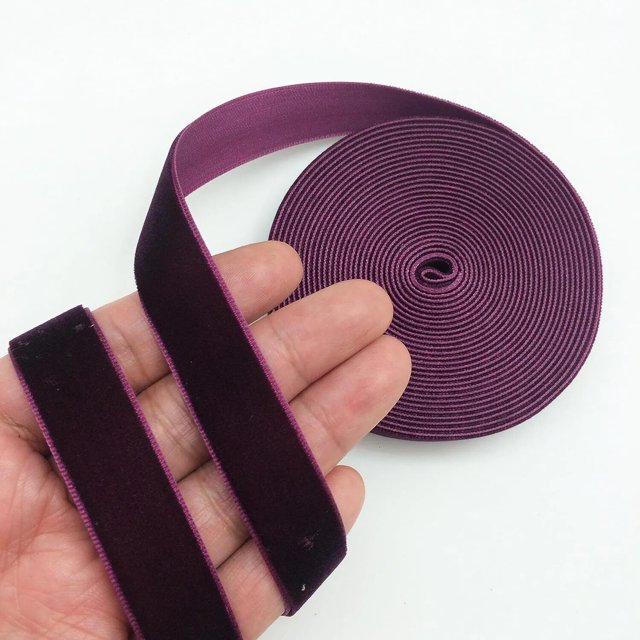 Cinta de terciopelo hecha a mano para envolver regalos, lazo para el pelo, decoración de fiesta de boda, bricolaje, Navidad, 15/20/25/30/38