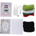 thumbnail image 5 of Fieltro de lana con aguja, muñeco de peluche de Animal Shiba Inu, Material para hacer bricolaje, decoración del hogar, 5 of 5