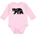 thumbnail image 3 of Inktastic West Virginia Black Bear Silhouette Boys or Girls Long Sleeve Baby Bodysuit, 3 of 5