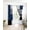 Blue, variant on Navy Blue Black Grey Blackout Curtains 72 Inches Long for Bedroom, Modern Irregular Geometric Abstract Thermal Insulated Room Darkening Black Out Window Curtain Panels Grommet Drapes for Living Room