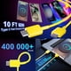 thumbnail image 4 of Cargador+cable tipo C 25W para Samsung Galaxy S24 Amarillo, 4 of 6