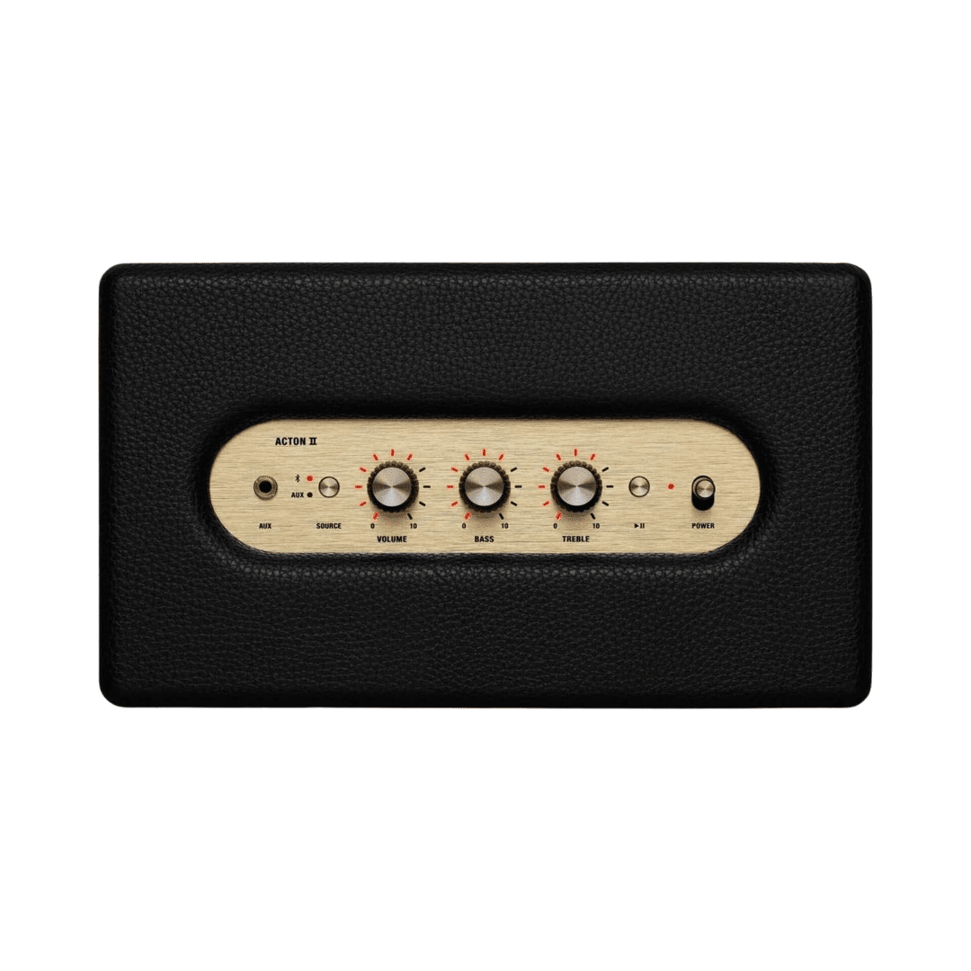 Open Box Marshall Acton II Bluetooth Speaker (Black) – Wireless