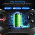 thumbnail image 2 of [2021 Upgraded Version] Wireless Switch Controller, Switch Pro Controller Gamepad Joypad with USB Charging cable & with Gyro and Gravity Sensor, Dual Shock and Turbo Function (NO NFC), 2 of 7