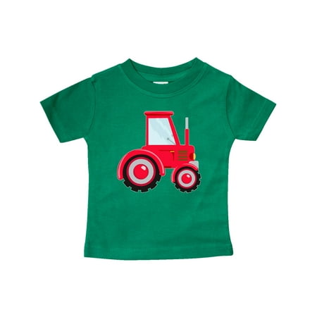 

Inktastic Farming Red Tractor Gift Baby Boy or Baby Girl T-Shirt