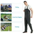 thumbnail image 6 of Fishing Pants,-slip Waders Waterproof Pvc -slip Waders Waterproof Chest Wader Waders Waterproof Chest With Boot Men Boot Men And Wader With Boot Men And Women Chest Wader With, 6 of 7