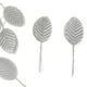 thumbnail image 5 of 200 piezas de ramos de rosas artificiales de seda para bodas, color plateado, 5 of 8