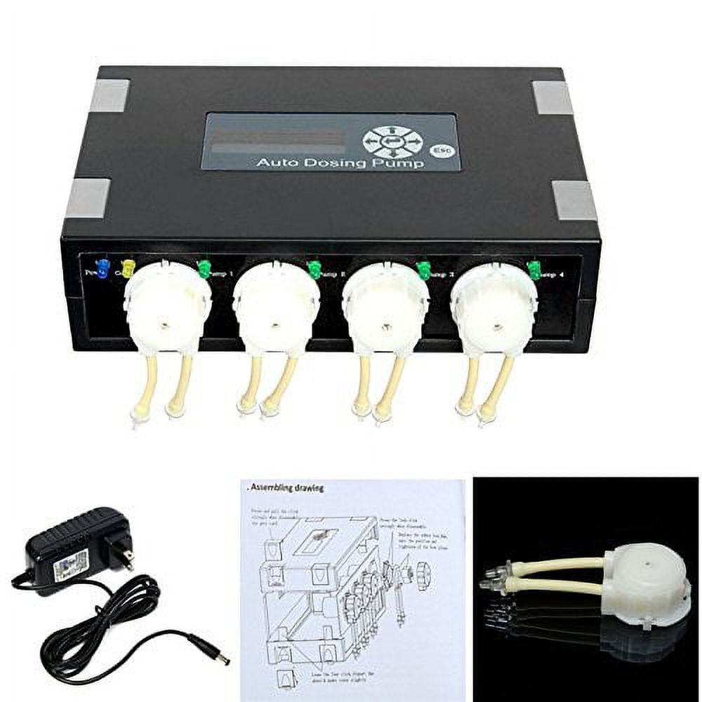 Jebao Dosing PUMP DP‐4 Jecod DP4 Dosing Pump 4-channel | Jecod / Jebao dosing pumps