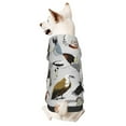 thumbnail image 5 of Uemuo Animal Bird for Winter Dog Hoodie Sweatshirts with Pockets Warm Dog Clothes for Small Dogs Chihuahua-Large, 5 of 8