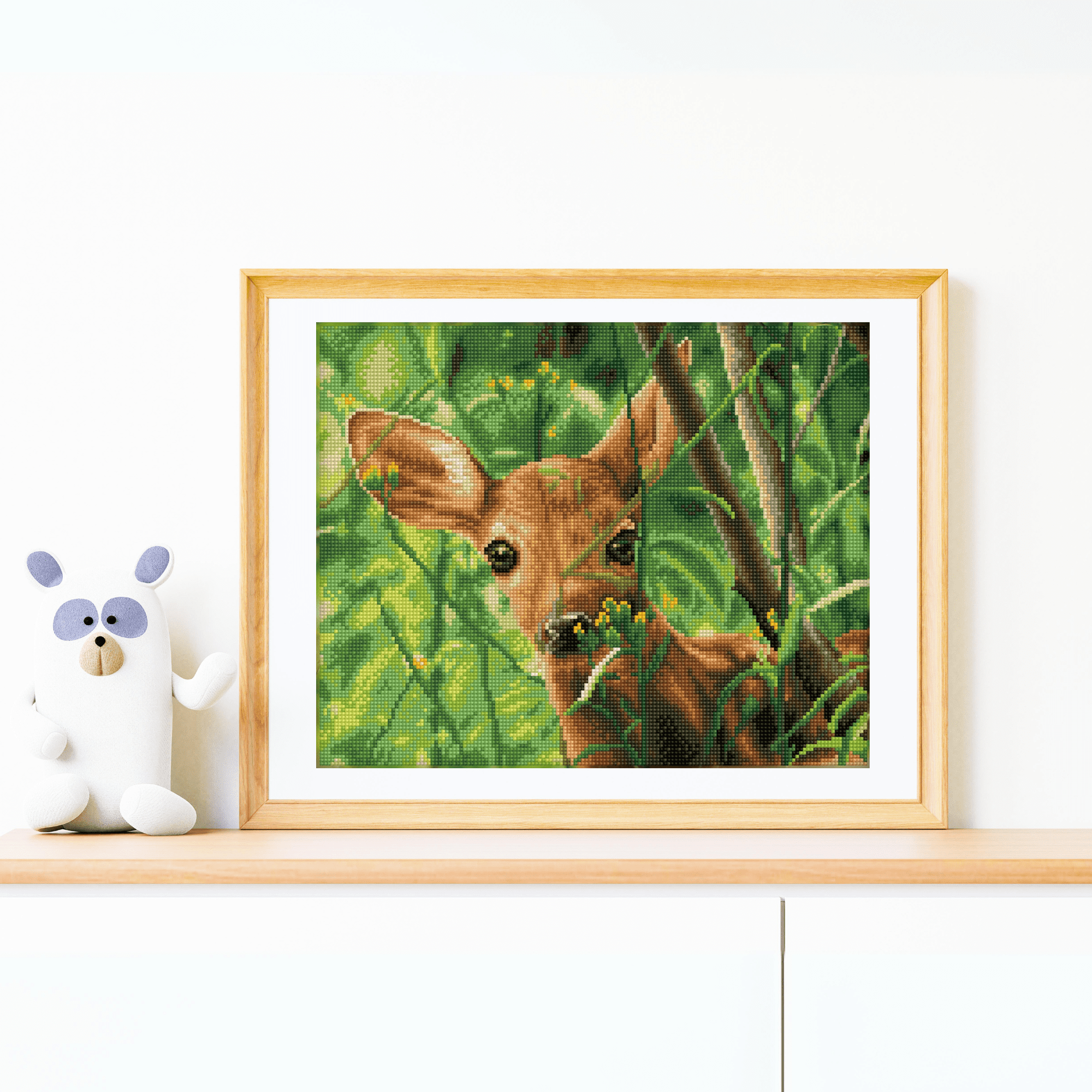 DIAMOND DOTZ® Squares Forest Babe Diamond Painting Kit