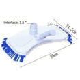 thumbnail image 4 of Mosiee Pool Cleaning Tool White Cleaning And Suction Head With Side Brush Suction Head, 4 of 9