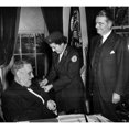 thumbnail image 2 of President Franklin D. Roosevelt (Left) History (36 x 24), 2 of 2