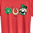 thumbnail image 3 of Disney - Mickey St Patricks Icons - Women's Short Sleeve Graphic T-Shirt, 3 of 5