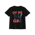 thumbnail image 4 of Cat Dad Shirt, Cat Dad Tee, Comfort Colors Cat Dad Club TShirt, Back Design Tee Funny Cat Shirt, Cat Lover, New Cat Dad Shirt, Pet Parent, 4 of 6