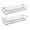B, variant on Punch Wall Mounted Rack Multilayer Kitchen Seasoning Organizer Storage Shelf Holder