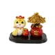 thumbnail image 3 of Figura de serpiente para el Feng Shui 2025, estatua de árbol del dinero, escultura de resina de la suerte y la riqueza. con bolsa de dinero, 3 of 9