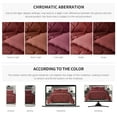 thumbnail image 3 of Bourina 3-Piece King Comforter Set, Burgundy, 102” x 90”, Wrinkle-Resistant Microfiber, Lightweight and All-Season Bedding, 3 of 7