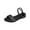 Black, variant on OAVQHLG3B Wedge Sandals for Women Summer Ladies Shoes Casual Women's Sandals Roman Beach Sandals