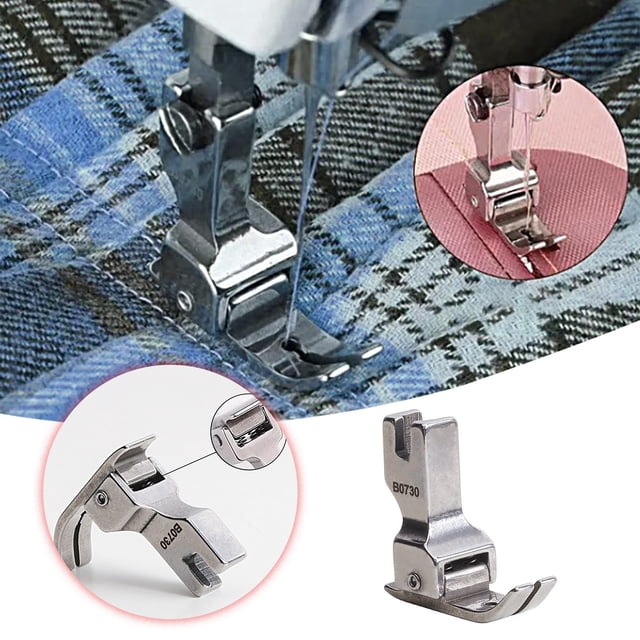 1PC Computerized Flatbed Sewing Machine Presser B0730 Jump 4 Design Universal For Thick & Thin Fabrics
