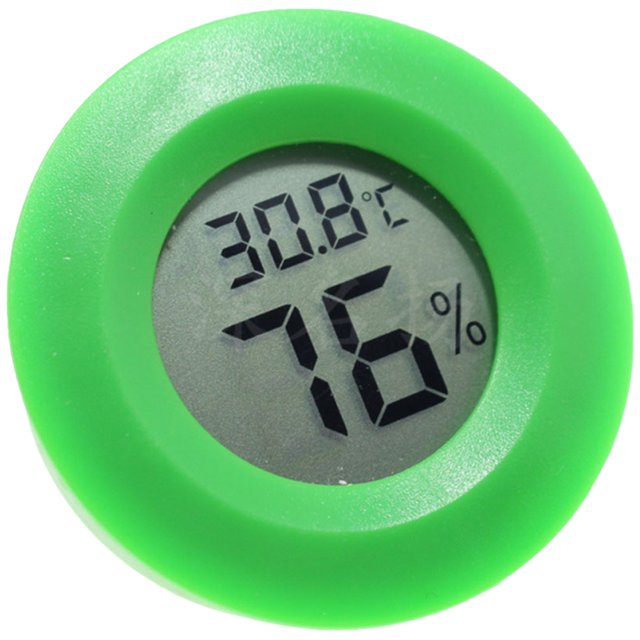 Termómetro Multifunción Higrómetro Medidor Humedad Detector LCD Alta Precisión