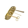 thumbnail image 2 of serony 4 - 1 Stainless Steel Thanksgiving Candle Accessory Wick Snuffer Tool Accessory Set Extinguish Candle Trimmer Gold, 2 of 8