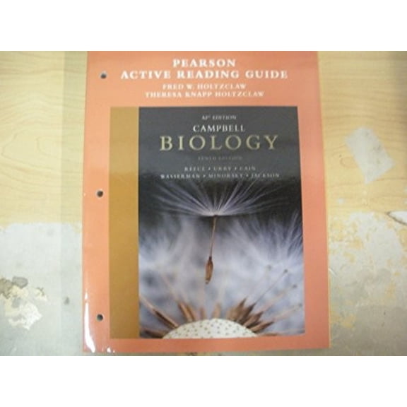 Pre-Owned Pearson Active Reading Guide for Use with Campbell Biology 10th Edition AP Edition Paperback