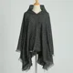 thumbnail image 2 of Chal de imitación de cachemira para otoño e invierno para mujer, cálido poncho con protección contra el frío y el viento, capa con capucha, nueva moda 2024, 2 of 4
