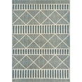 thumbnail image 2 of Unique Loom Outdoor Trellis Collection Area Rug - Dalyan (4'  x 6' Rectangle Blue/Ivory), 2 of 9
